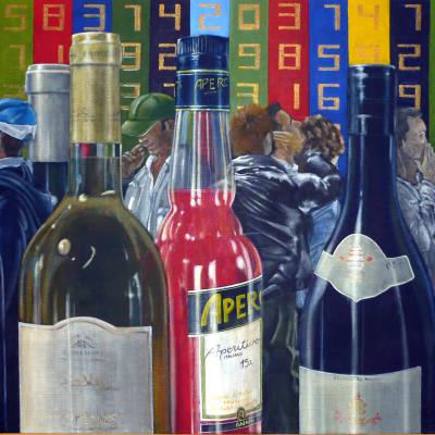 04 Aperitivo 170x100 Acryl Auf Leinwand